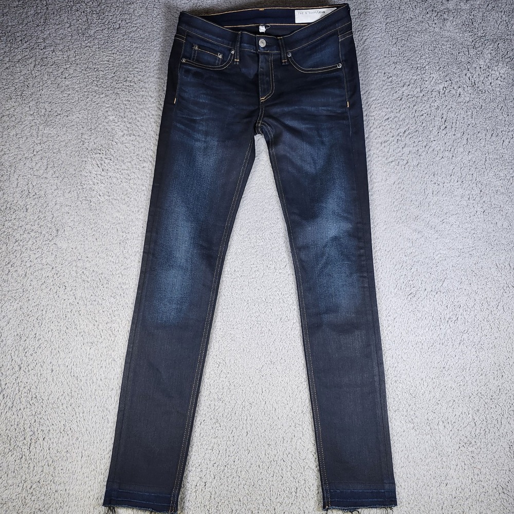 Rag & Bone Skinny Jeans Cate Mid Rise Women's Size 25 Dearborn Wash W1502K089DEA